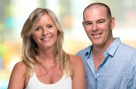 Yoga Meditation and Tantra teachers Anthony O'Flynn and Nina Hansen